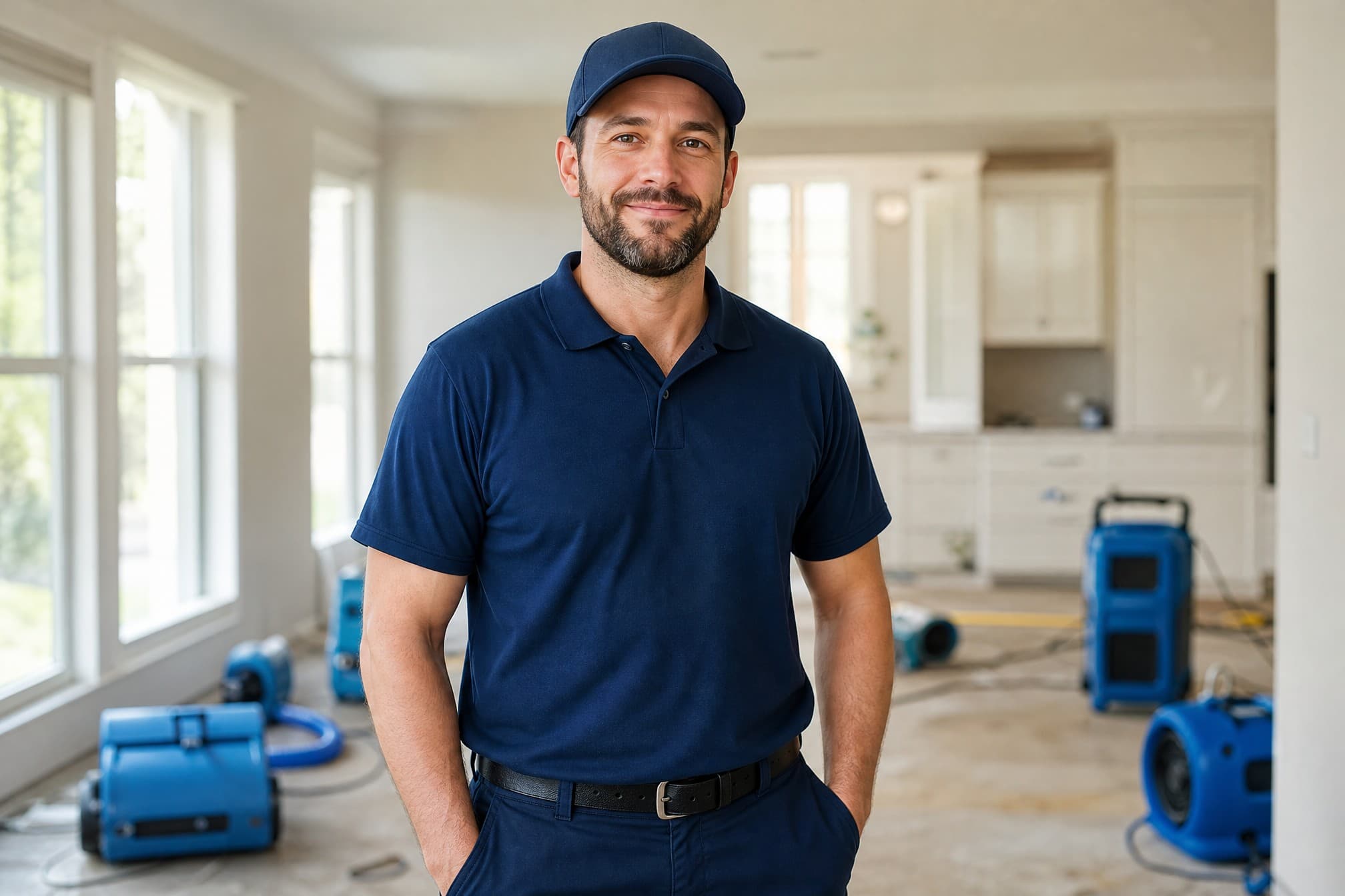 Friendly Capital City Restoration technician
